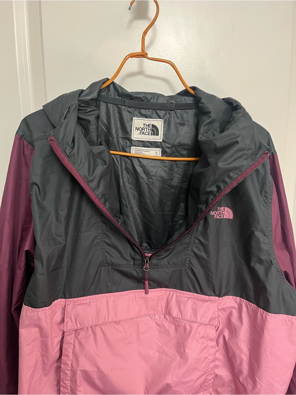 The North Face Fanorak 2.0 Women's Colorblock Windbreaker Jacket in size XL - Picture 5 of 13